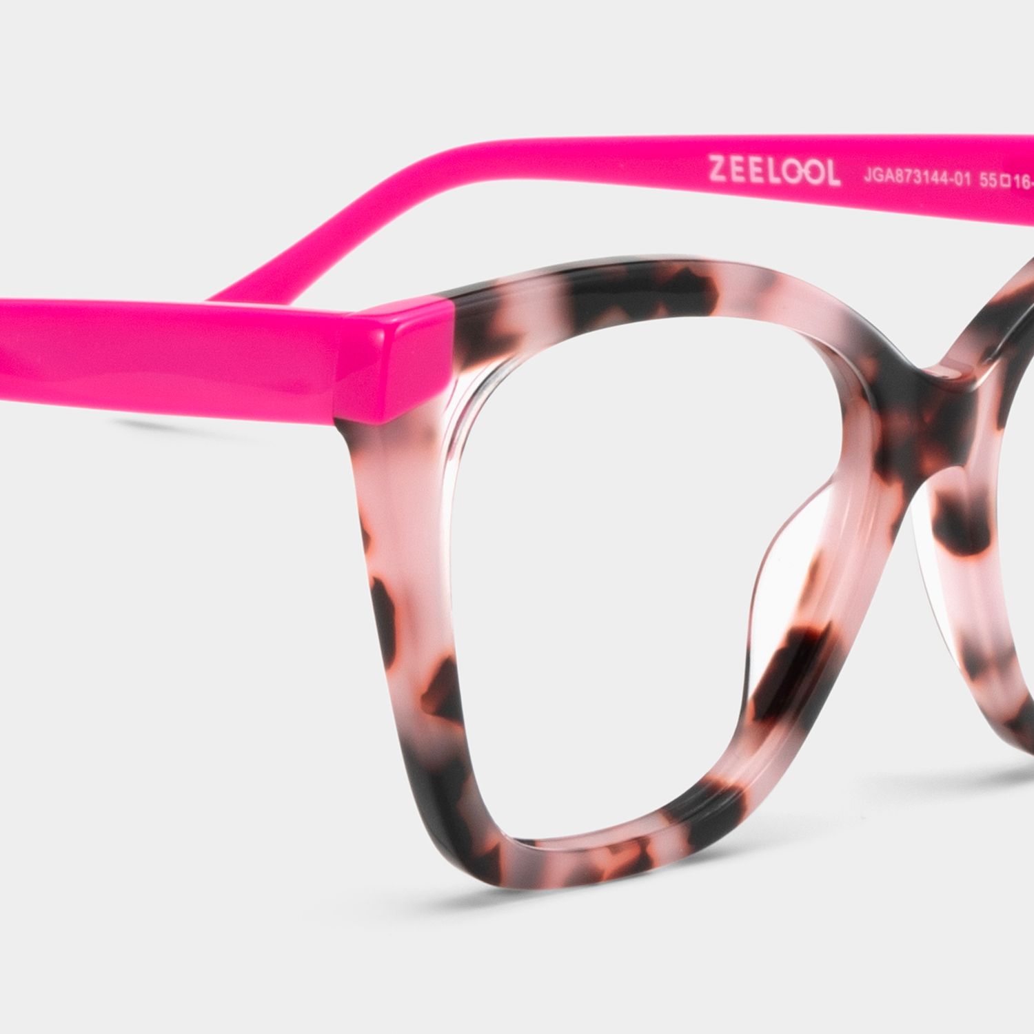 Kira Papillon Rose Tortue Lunettes5