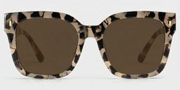 Scicluna Tortue Carré lunettes de soleil0