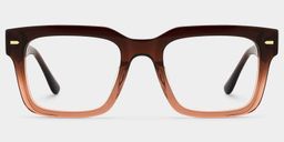 Benjamin Bicolore Rectangulaire lunettes2