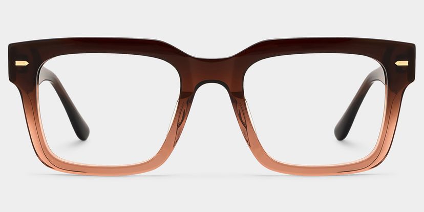 Benjamin Bicolore Rectangulaire lunettes
