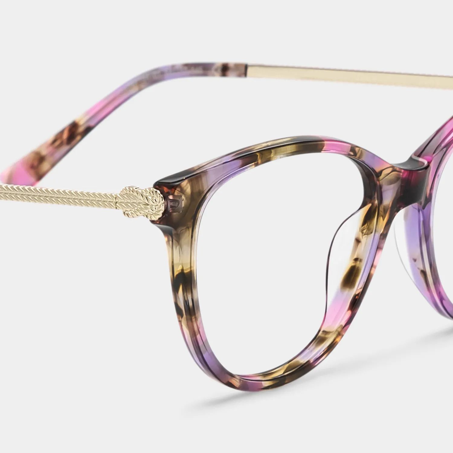 Lunettes rondes florales Eli | Zeelool4