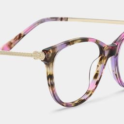 Eli floral Ronde lunettes4