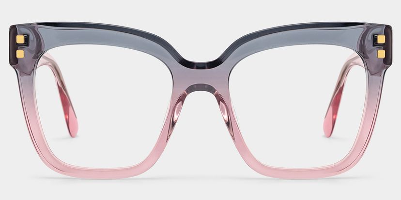 Minguela Gris Rose Carré lunettes