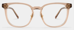 Hailey Beige Carré lunettes0