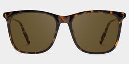 Malika Tortue Carré lunettes de soleil0