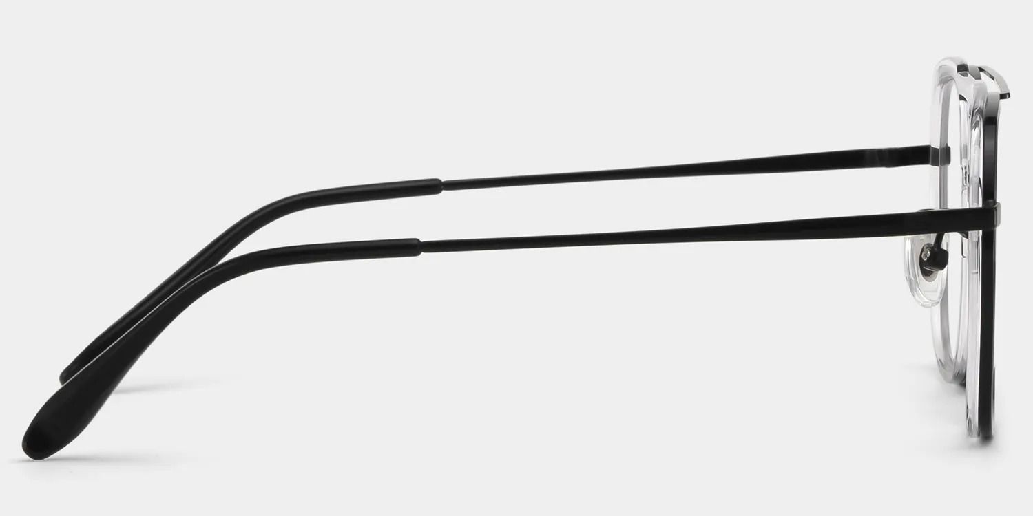 Lunettes aviateurs noires Ella3