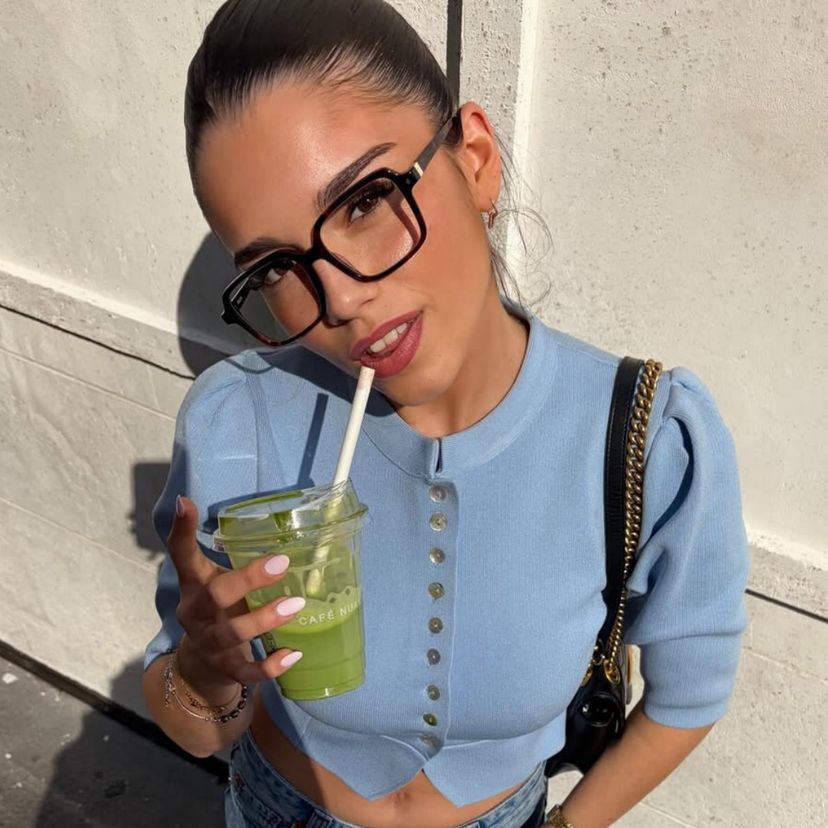 Talia Tortue Carré lunettes