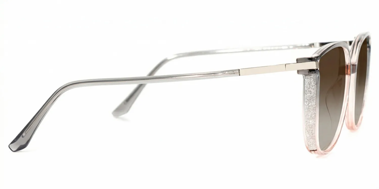 Rodz Square Gris-Rose Lunettes de soleil pour Sublimer votre Visage | ZEELOOL FR3