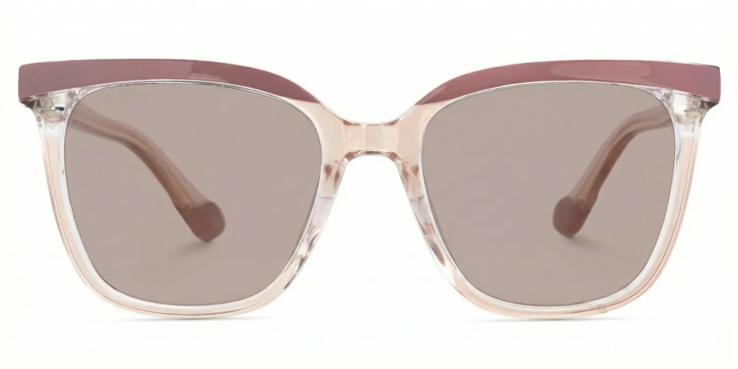 Tawana Cat Eye Violet Lunettes de soleil à Monture en Ligne | ZEELOOL FR0