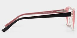 Fidelia Noir Rose Cat-eye lunettes3