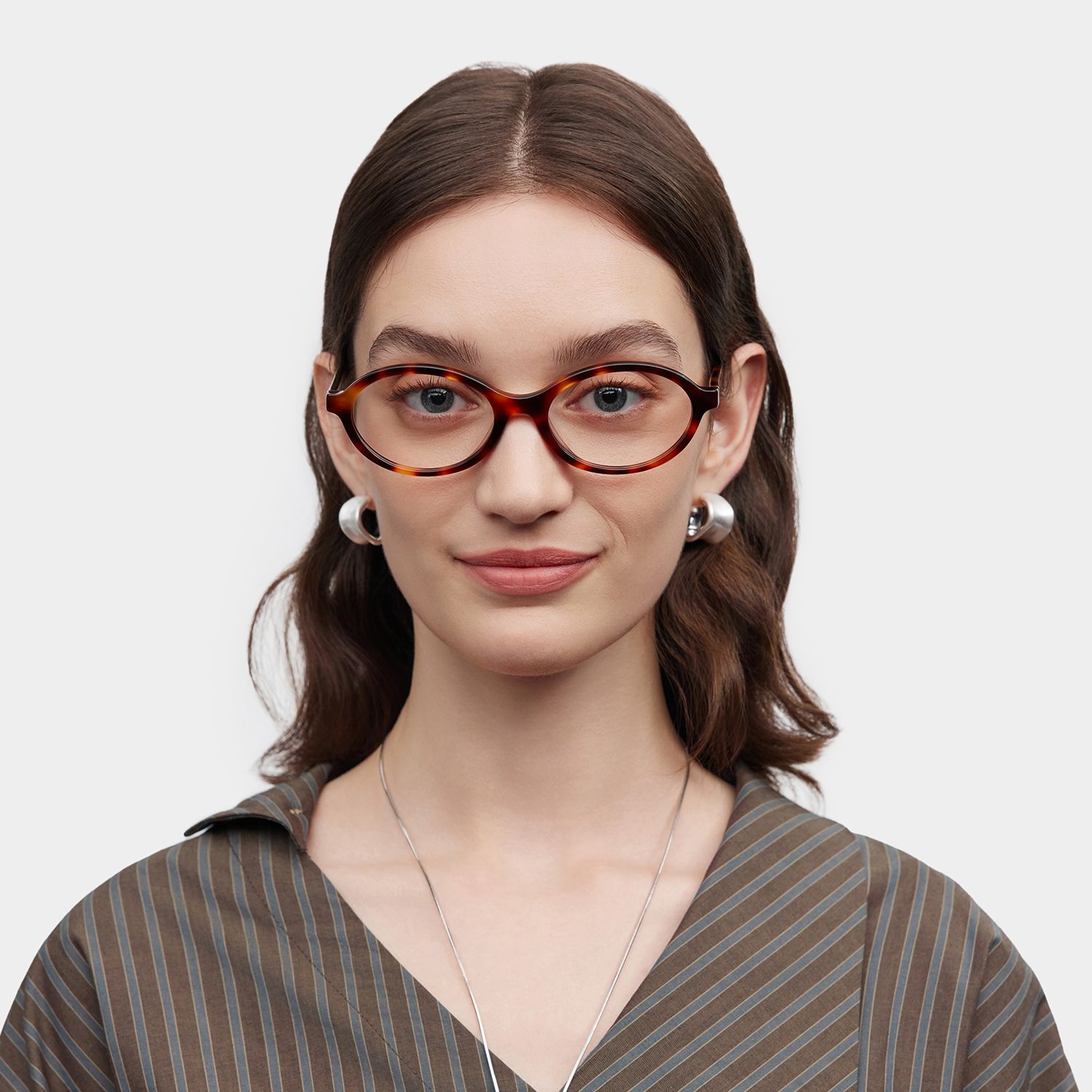 Everly Ovale Tortue Lunettes6