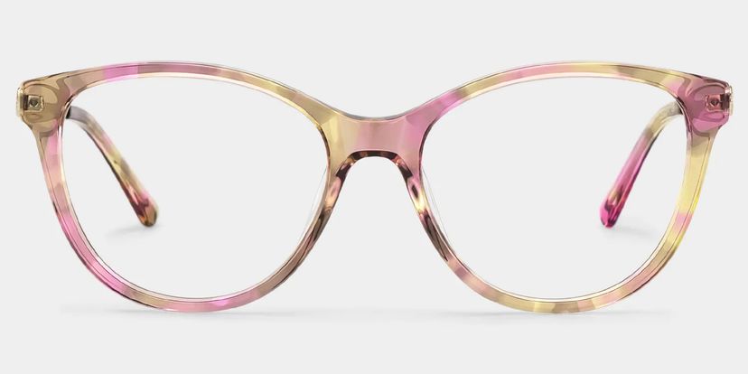 Eli floral Ronde lunettes