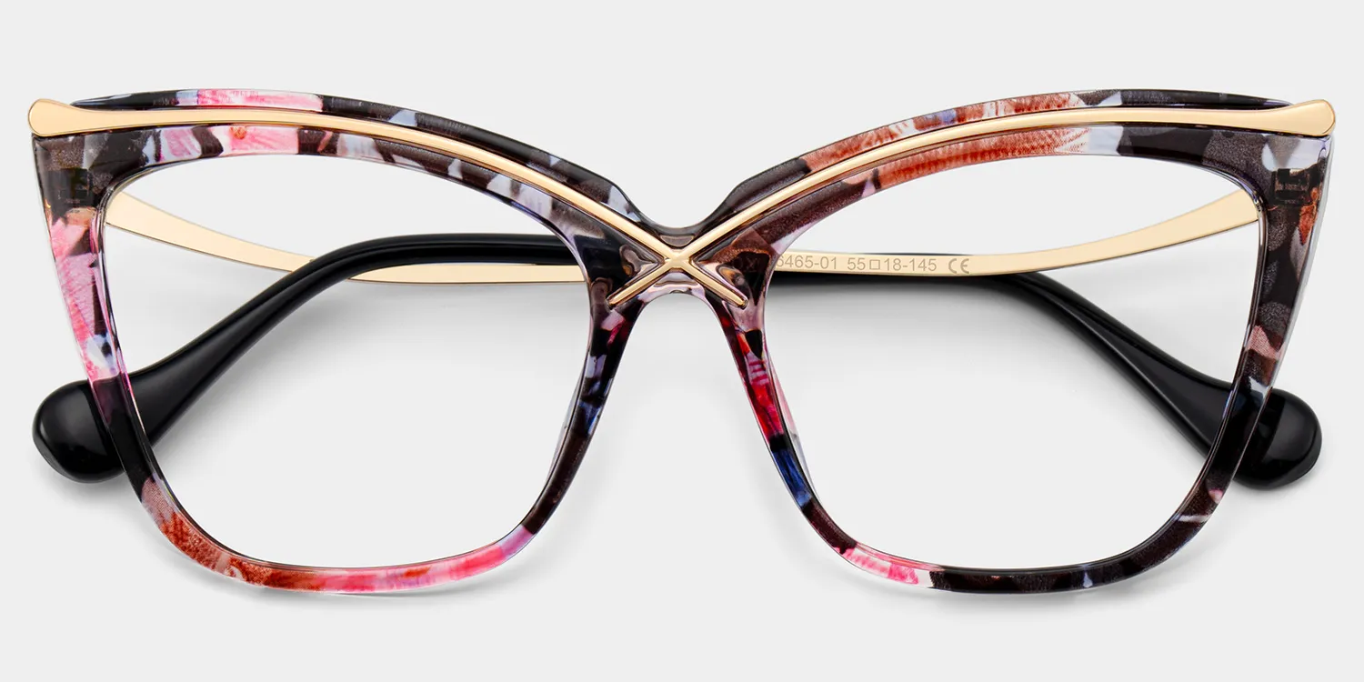 Winston Papillons Floral Lunettes2