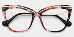 Winston Floral Papillon lunettes2
