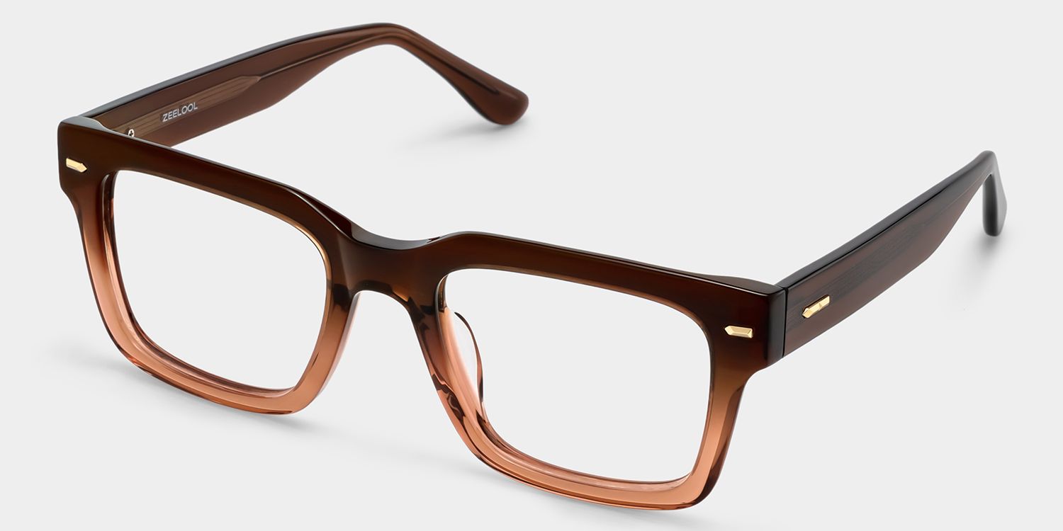 Benjamin Lunettes rectangulaires bicolores4