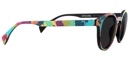 Minne Colorée Ronde lunettes de soleil3