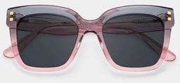 Minguela Gris Rose Carré lunettes de soleil1