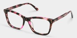 Tyler Tortue Rose Carré lunettes2