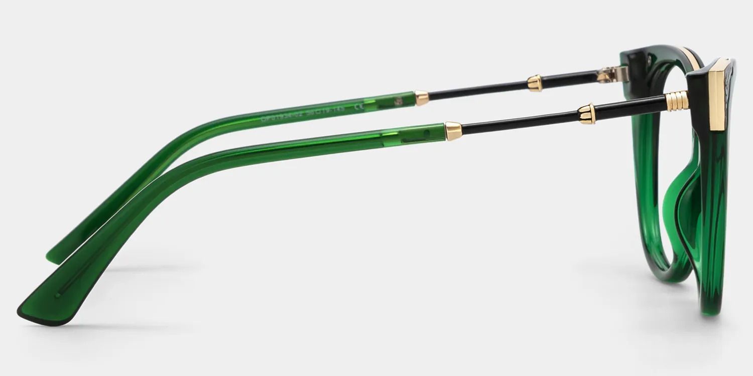 Dalton Lunettes Cateye vert foncé3