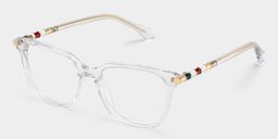 Delilah Cristal Carré lunettes2