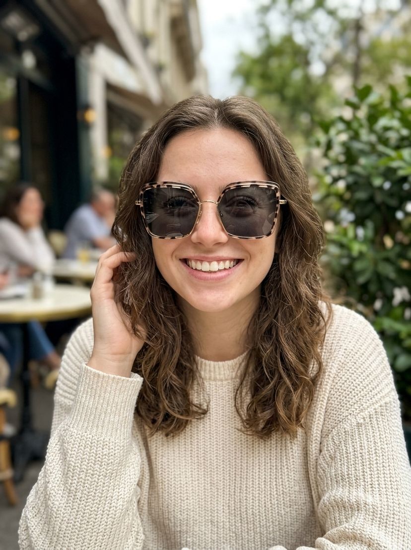Cordaro Tortue Carré lunettes de soleil