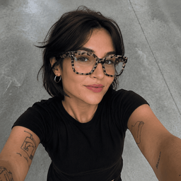 Minguela Marron-Tortue Carré lunettes6