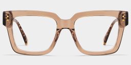 Caius Beige Carré lunettes4