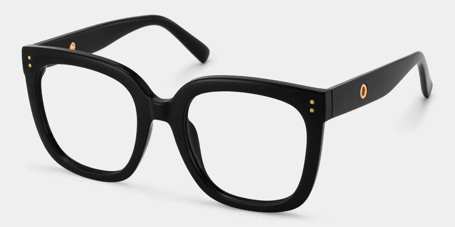 Lunettes Ebony Square Noir1