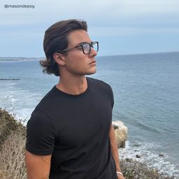 Noah Noir Rectangulaire lunettes7
