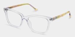 Faith Transparent Rectangulaire lunettes4