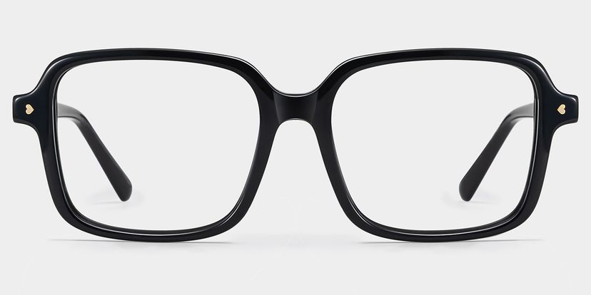 Talia Noir Carré lunettes