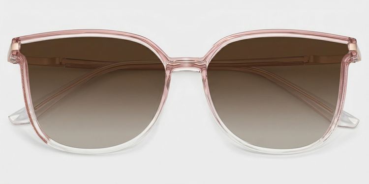 Rodz Rose Cristal Carré lunettes de soleil