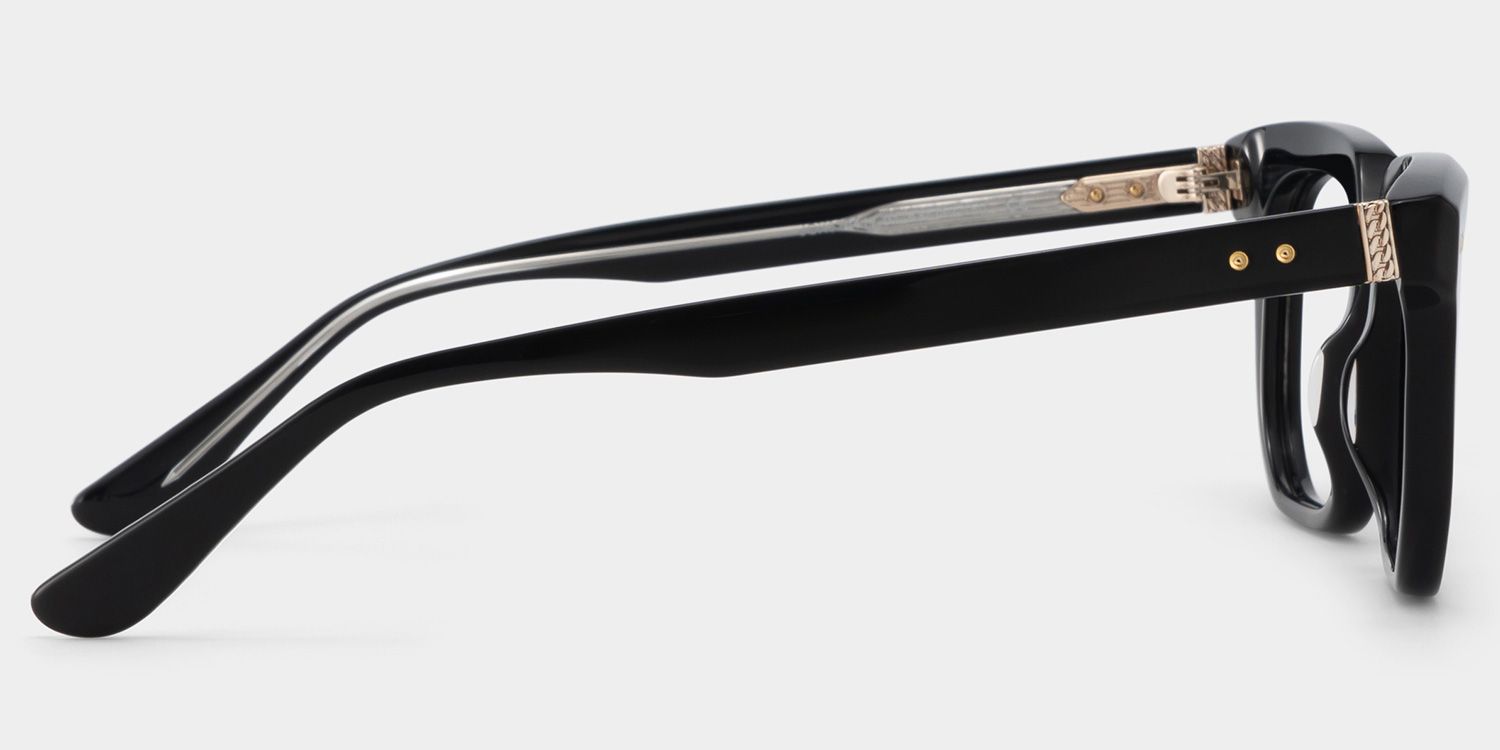 Michael Lunettes carrées noires4