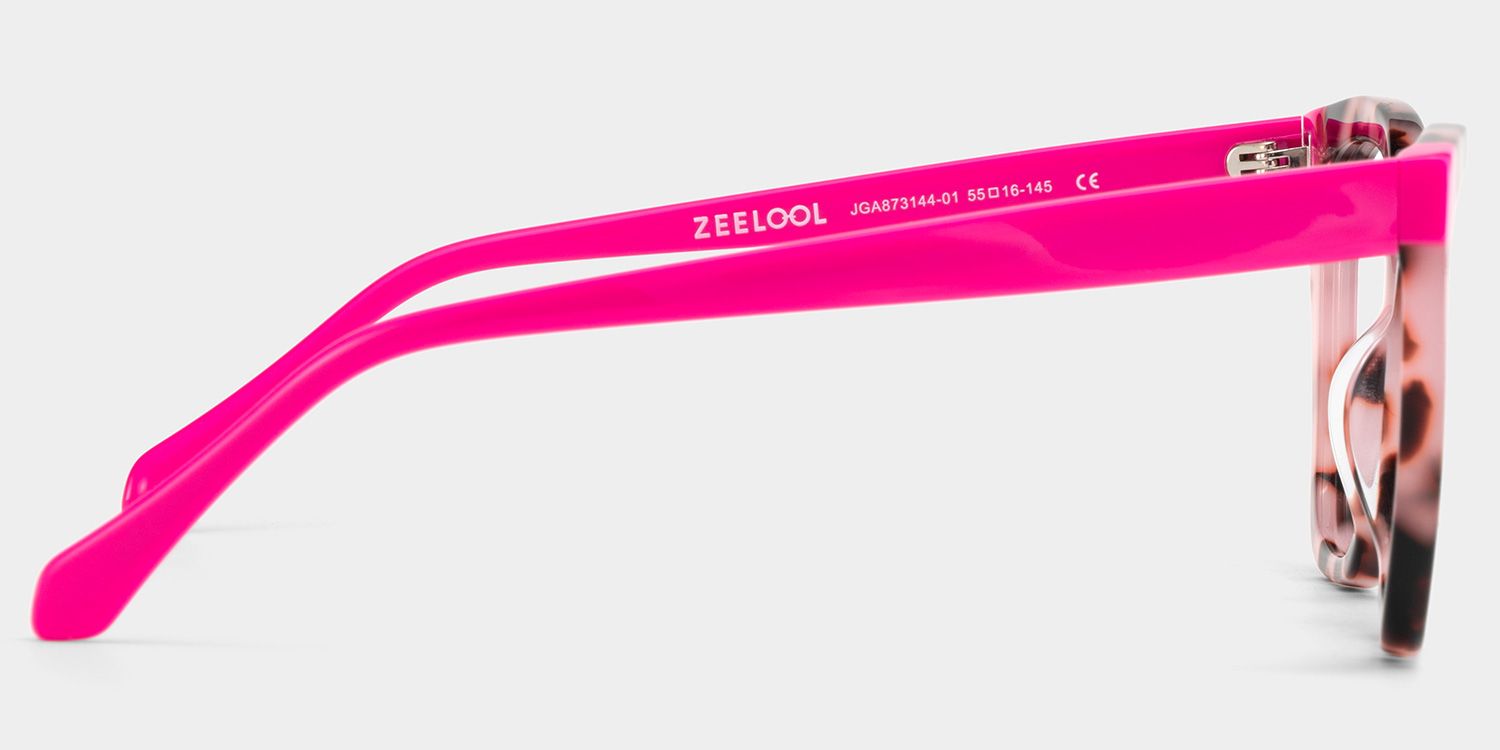 Kira Papillon Rose Tortue Lunettes4
