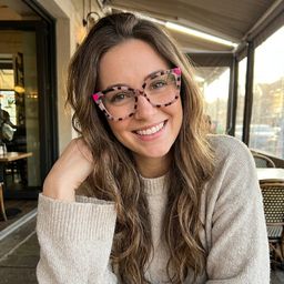 Kira Rose Tortue Papillon lunettes6