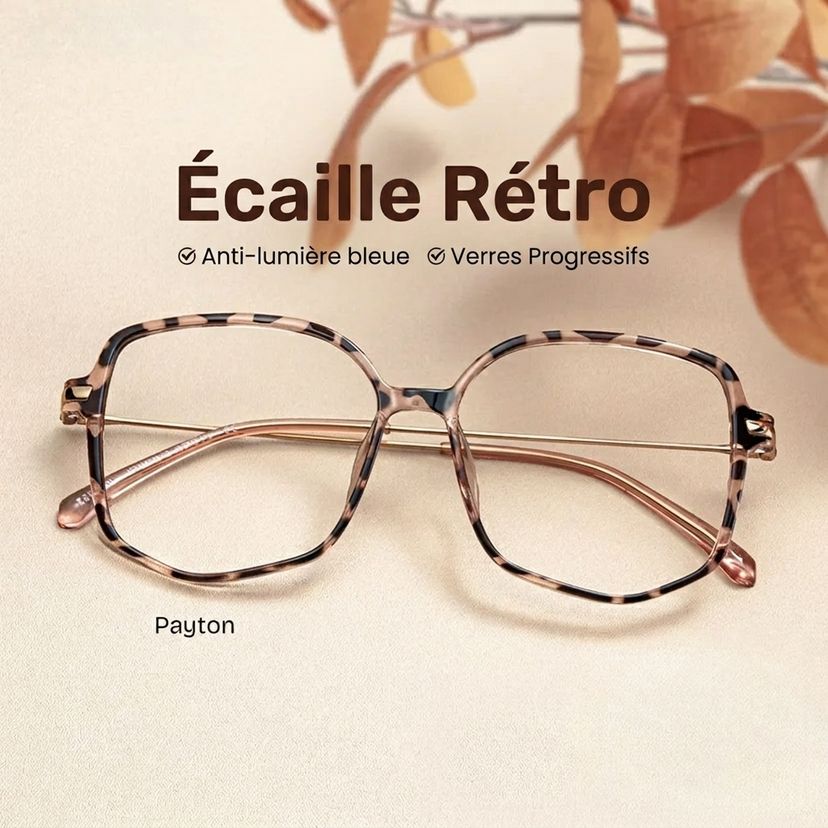Payton Tortue Géométrique lunettes