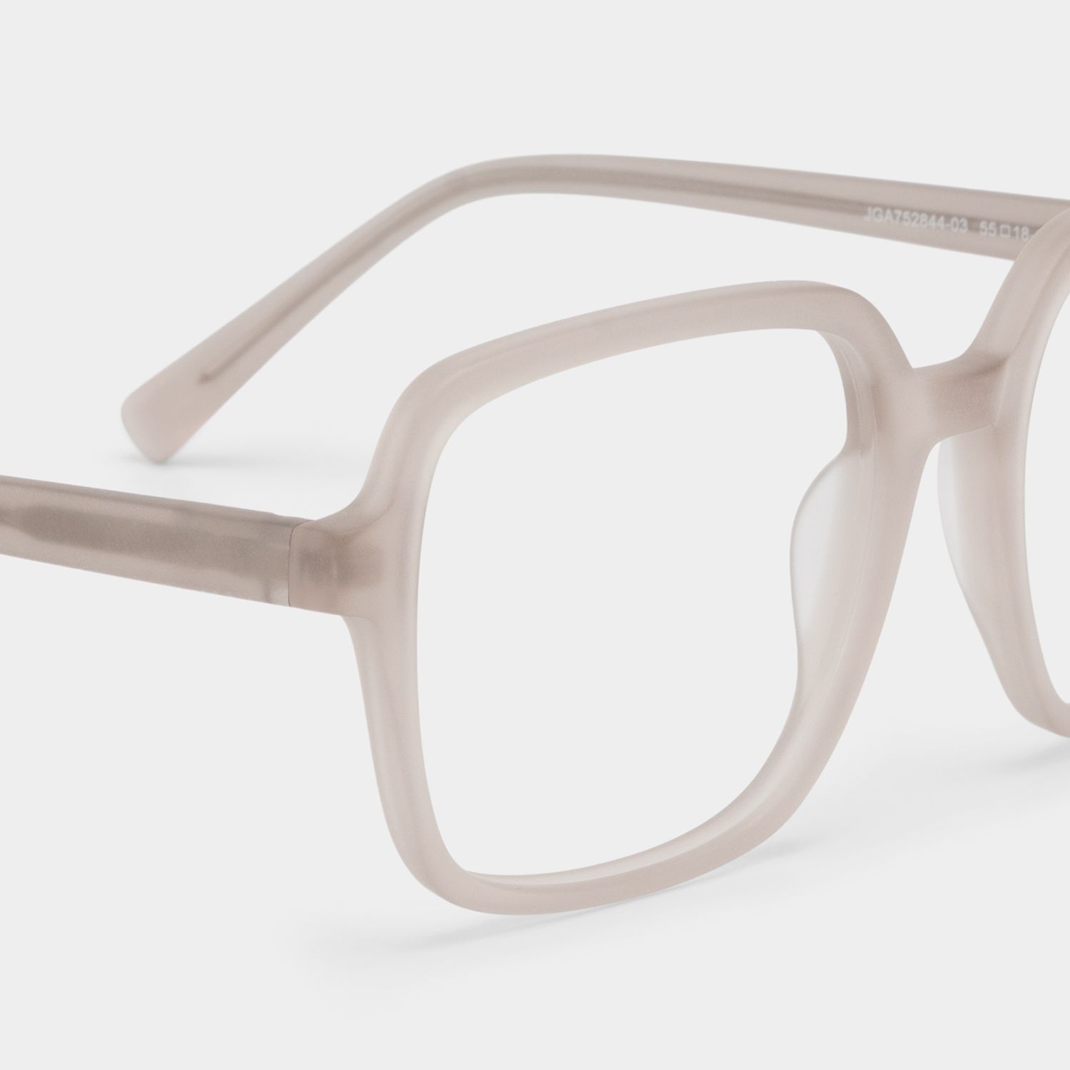 Kenneth Lunettes carrées en acétate kaki5