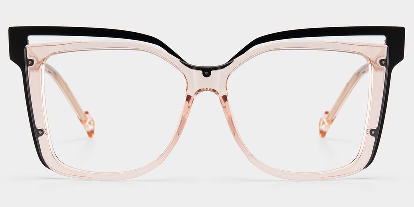 Twolla Beige Carré lunettes