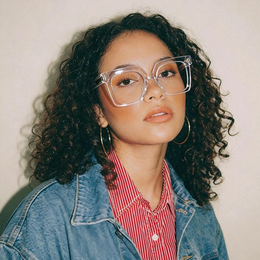 Dexter Cristal Carré lunettes