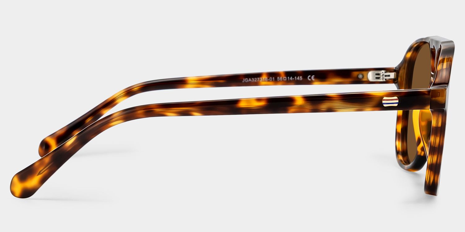 Luna Aviator Tortue Lunettes de soleil pour Femmes et Hommes | ZEELOOL FR3