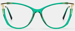 Yomary Vert Cat-eye lunettes0