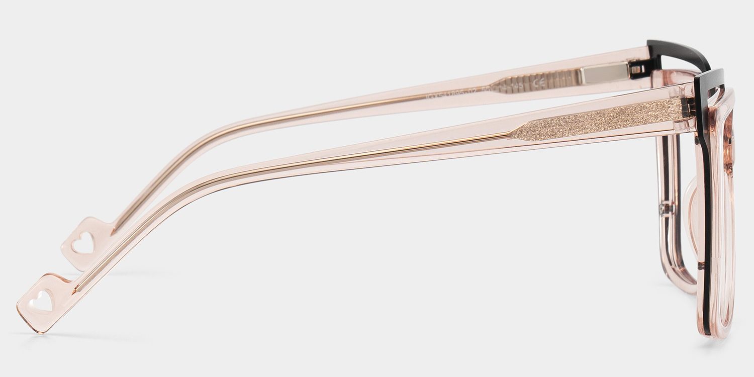 Twolla Carrées Beige Lunettes1