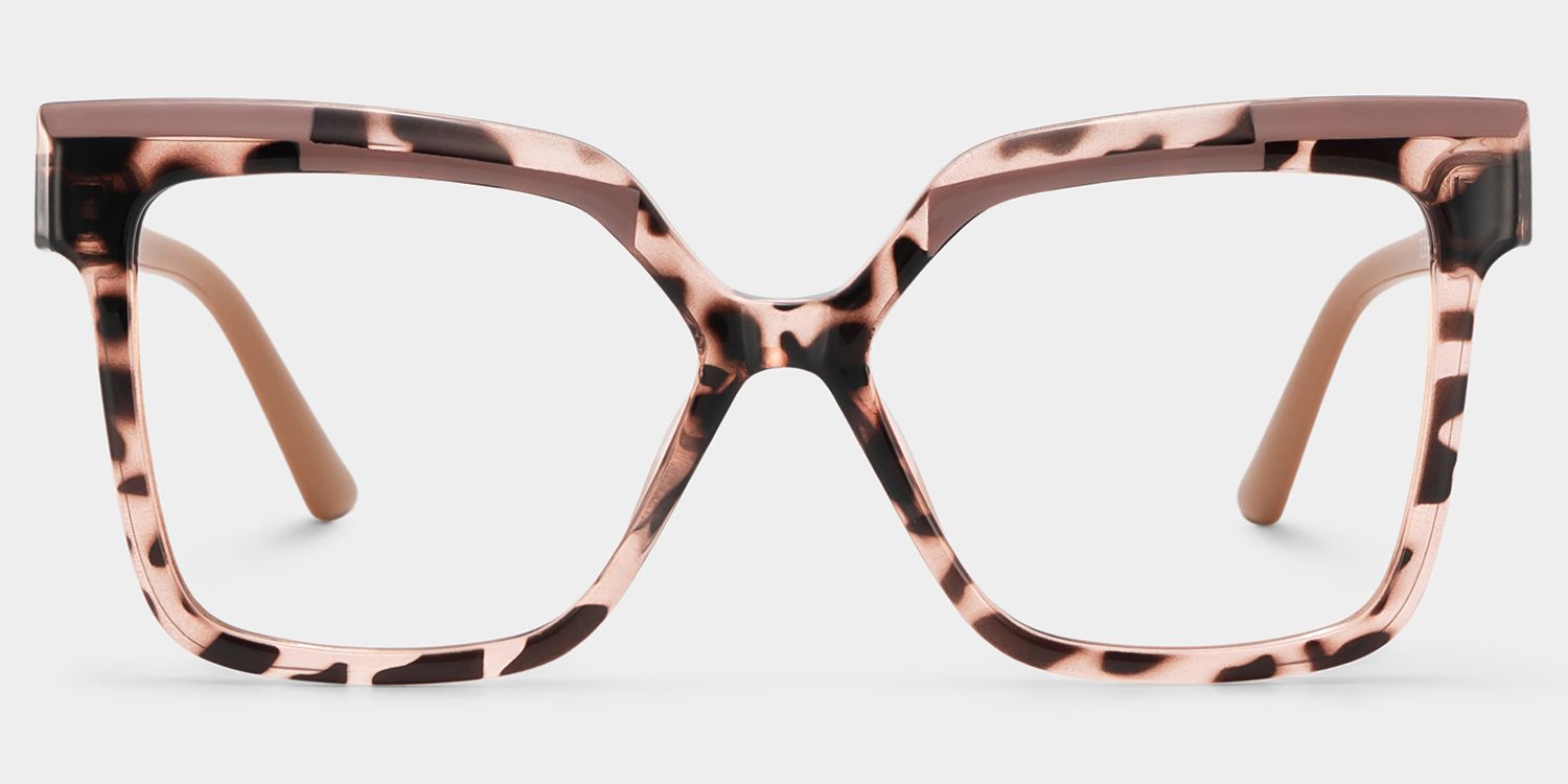 Eboney Carrées  Écaille TR90 Lunettes0