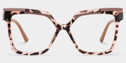 Eboney Tortue Carré lunettes0