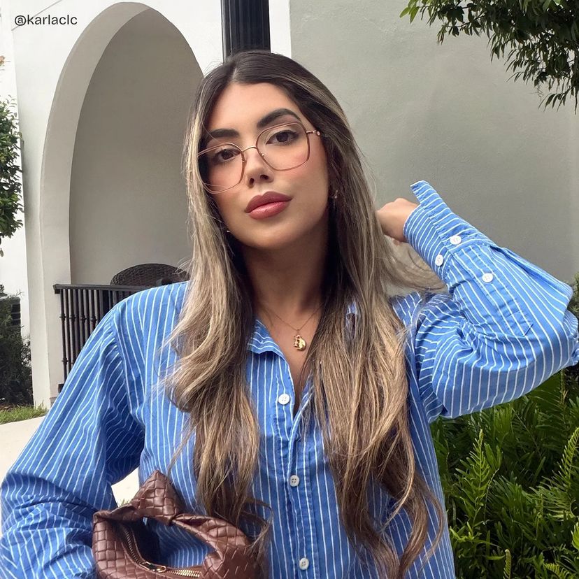 Sophie Rose Géométrique lunettes