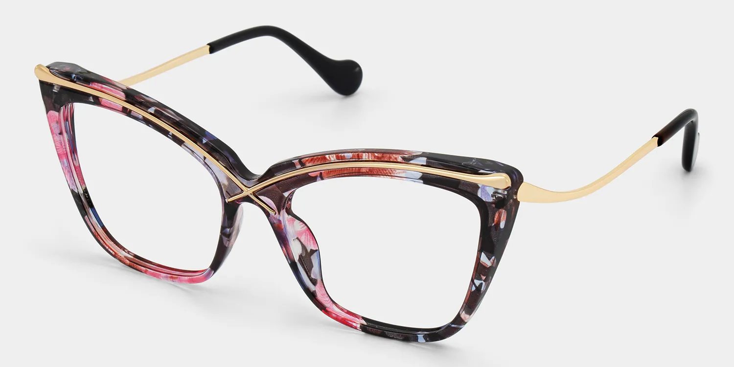 Winston Papillons Floral Lunettes3