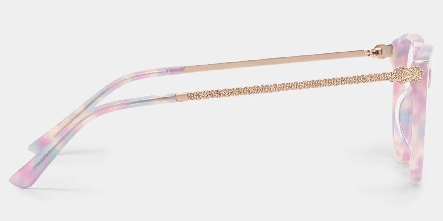 Lunettes rondes violettes Eli | Zeelool3