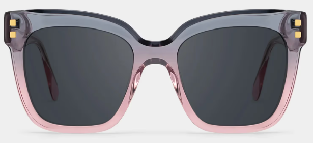 Minguela Gris Rose Carré lunettes de soleil