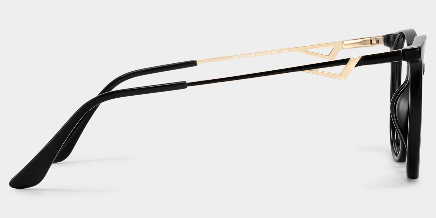 Lunettes Chanty Round Noires | Zeelool4
