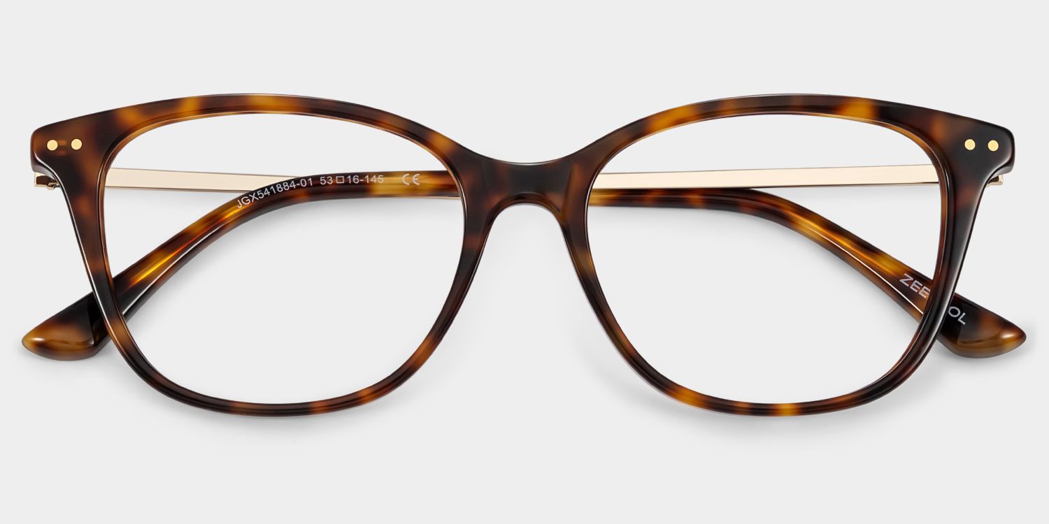 Finch Tortue Rectangle Lunettes1